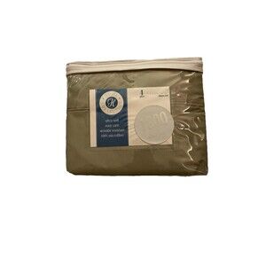 Queen Bed Sheet Set Olive Green 4-Piece Ultra Soft Home Collection